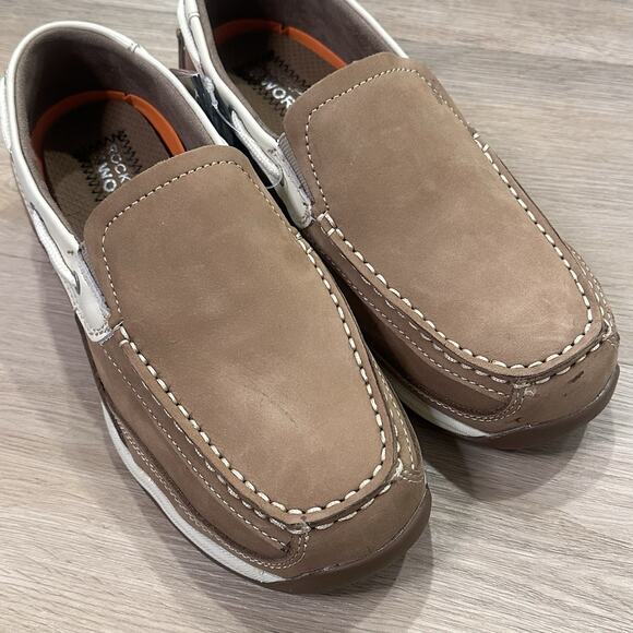 Rockport Works NIB Women's 7.5 Sailing Club Work Boat Shoes Steel Toe - Picture 9 of 12